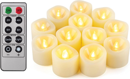 Pcs 8cm led flickering - pcs,