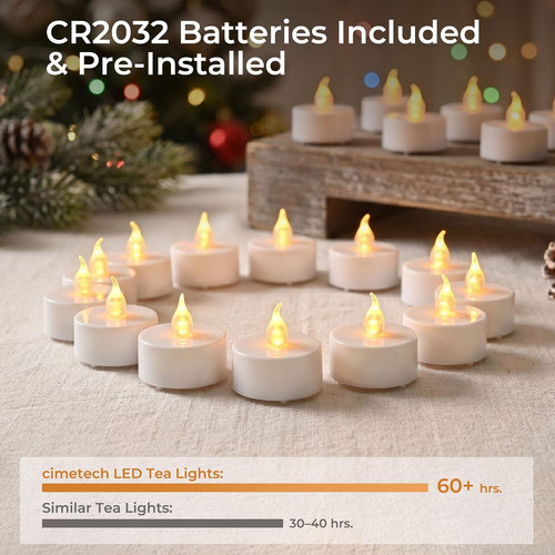 Cimetech tea lights pack - 12,