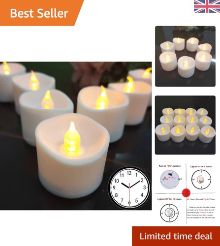 Elegant led tea lights with - tea,