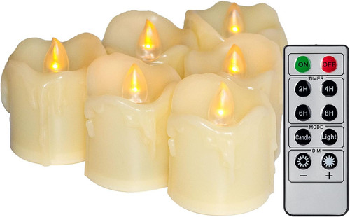 6pcs led flickering - led, flameless