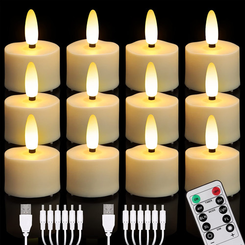 Freepower 12pcs rechargeable - 12pcs,