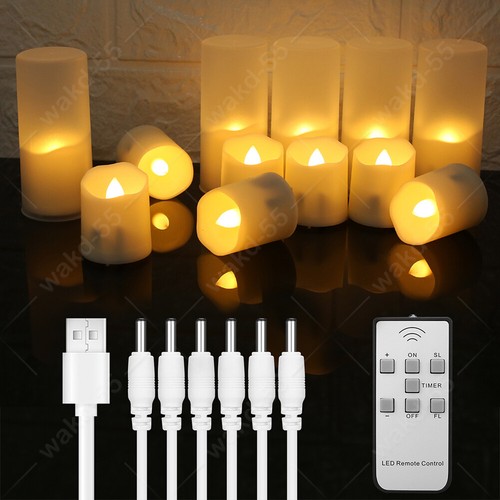 Led candle flickering tea - candle,