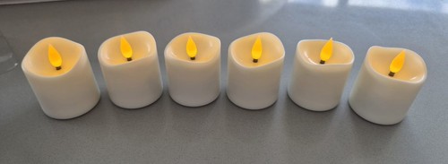 Rechargeable tea lights with - rechargeable,