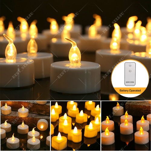 24pcs tea lights candles led - 24pcs,