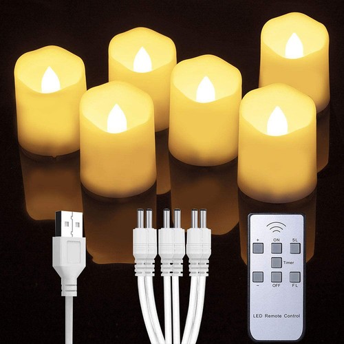 Flameless led candle - 6x,