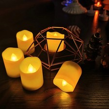 6x LED Flickering Tea Lights
