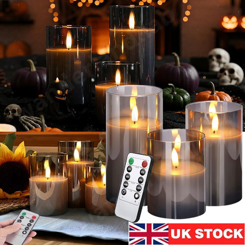 Pack led candles set - 3, with