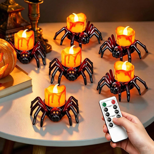 6pcs halloween candles - 6pcs,