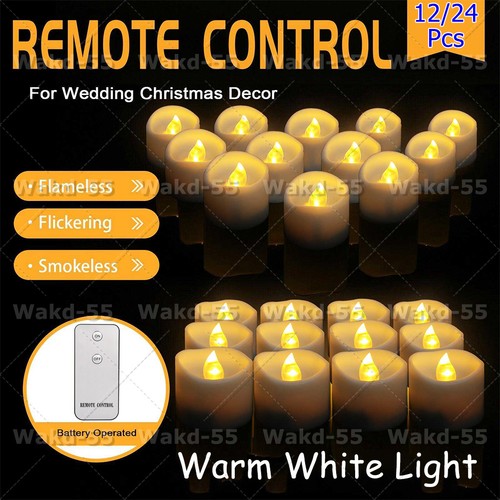 24pcs flickering led - 24pcs,