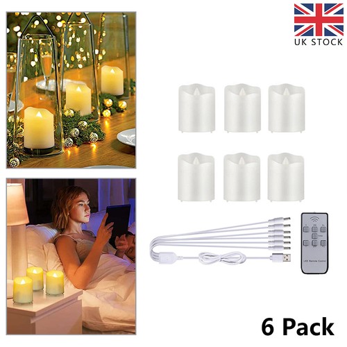6pcs flameless led - 6pcs,