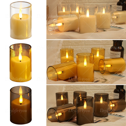 6pcs flickering flameless - 6pcs,