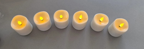 Rechargeable tea lights with - rechargeable,