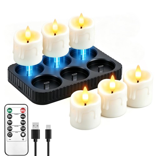 Flameless candles tea - pc,