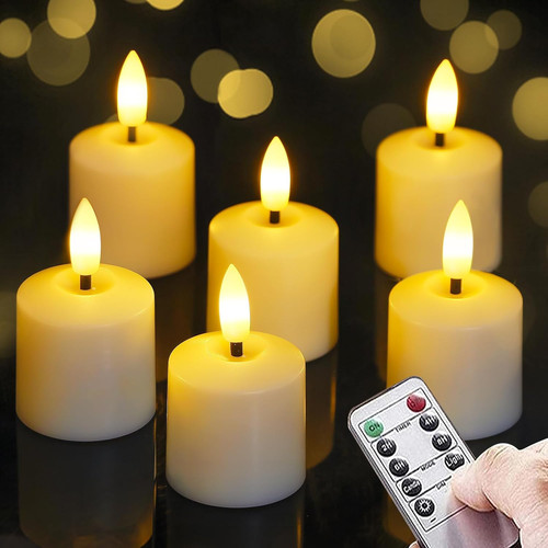 Small flickering tea light - tea,