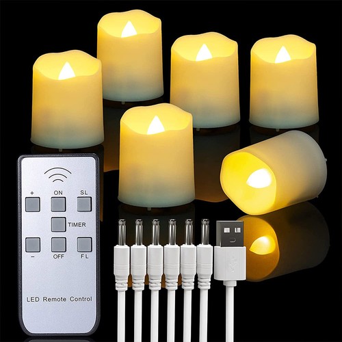 6pcs flameless led candle - 6pcs,