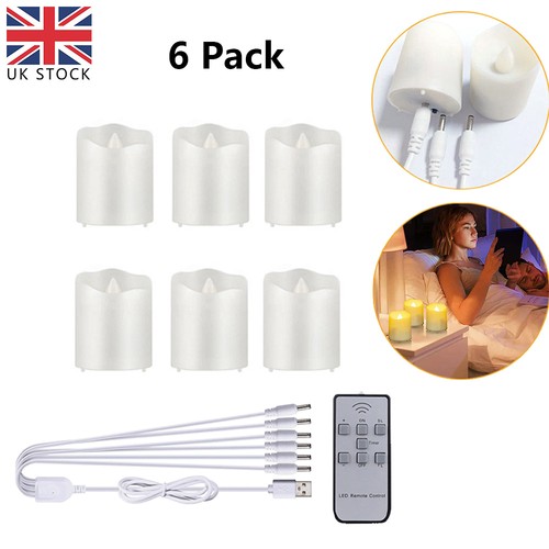 Led candle flickering - led, tea