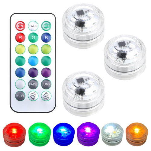 Small submersible led lights - small,