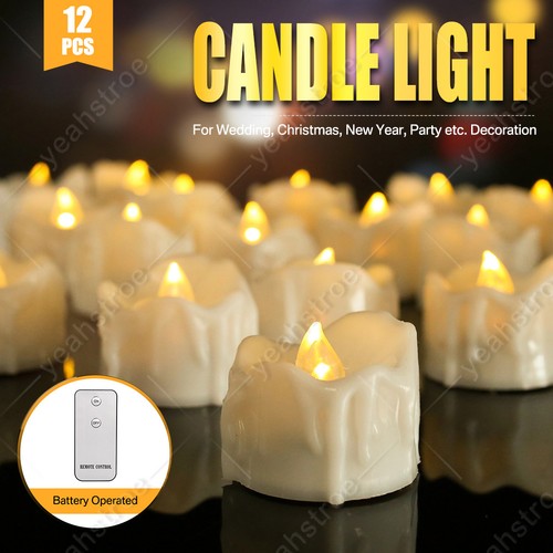 12x flameless flickering led - flameless,