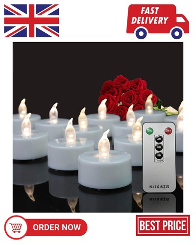 Remote control tea lights - remote,