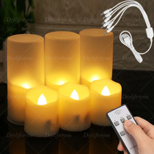 UK Rechargeable LED Tea Lights