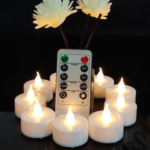 Flameless led tea lights - led,