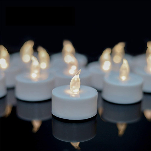 Tea lights led candles - led, pcs