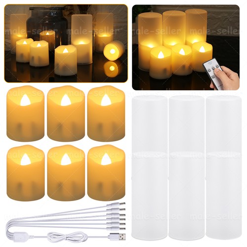 Flameless led candle - 6x,