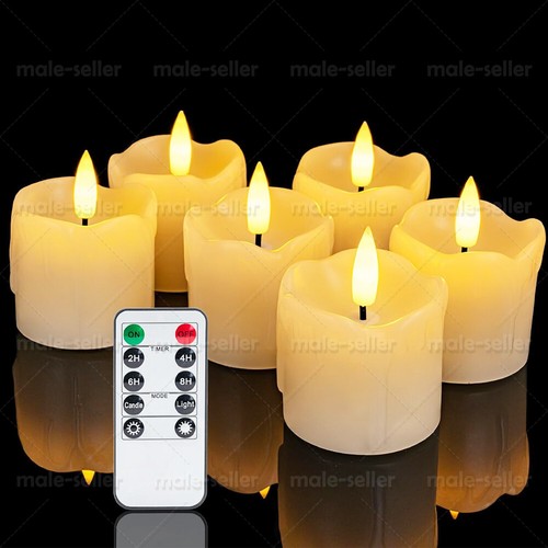 6pcs flameless led candle - flameless,