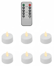 Flameless  6Pcs LED Tea Lights